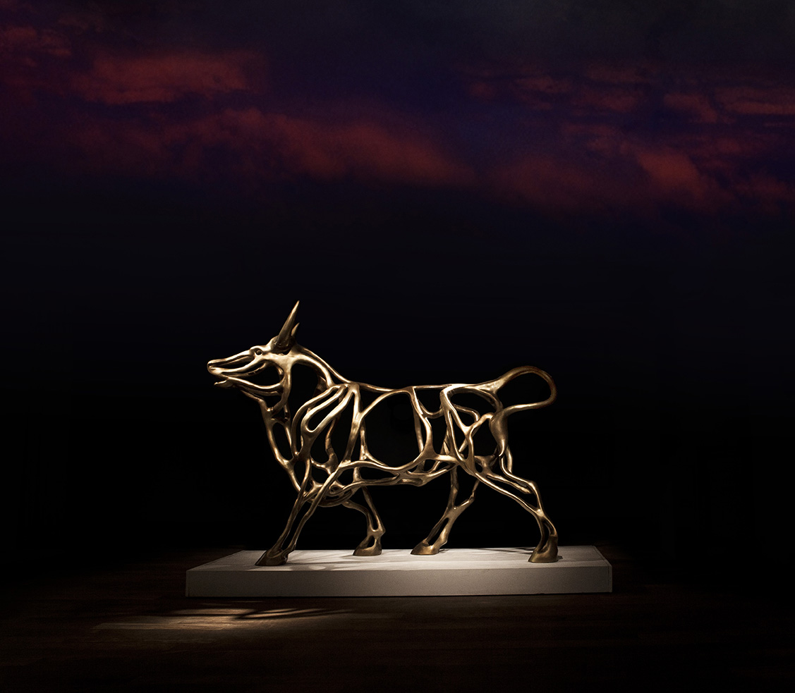 Richard Texier-Artist-Sculpture-Bull